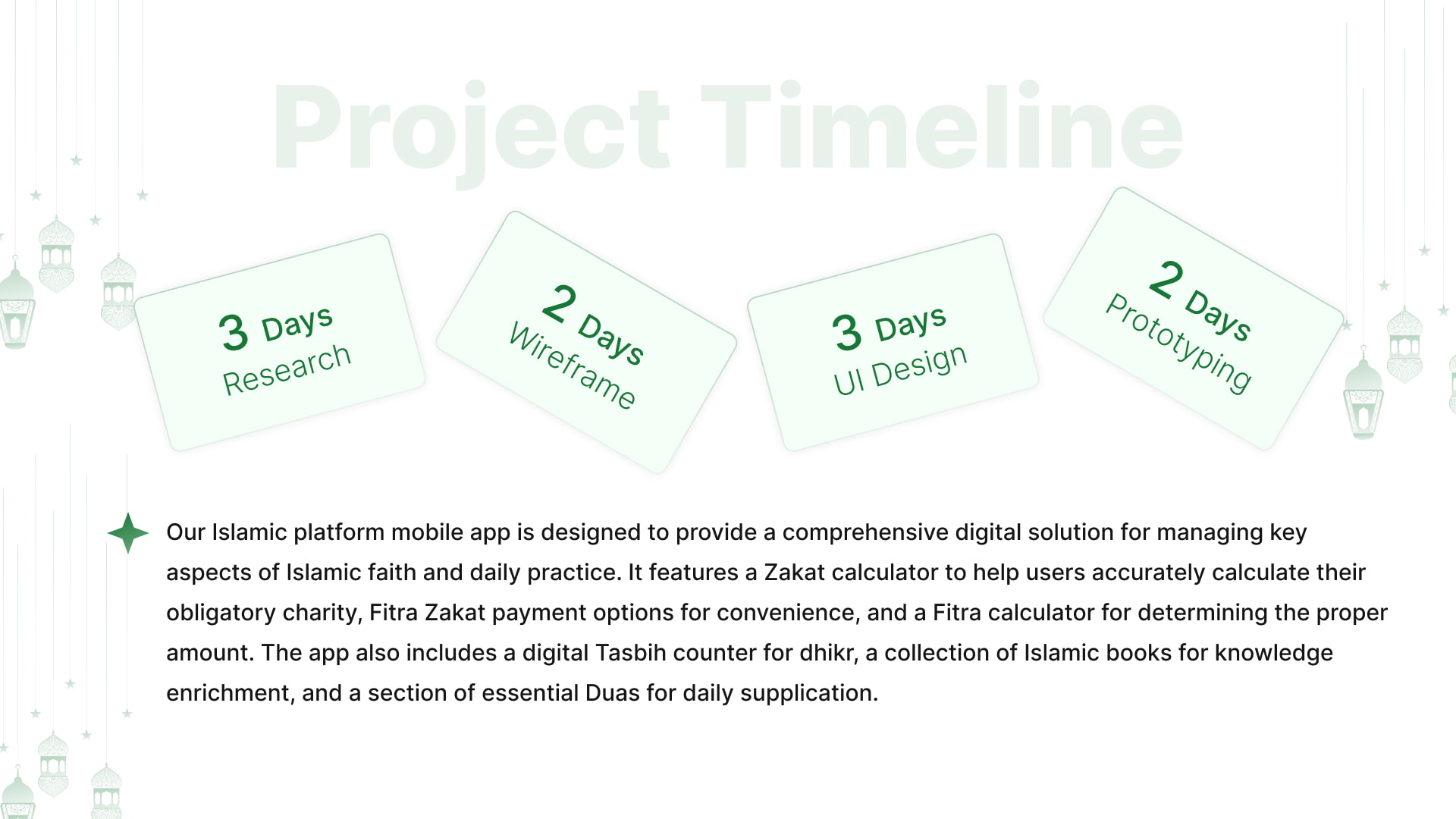 Project Timeline